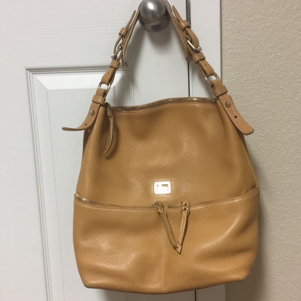 Dooney & Burke golden tan handbag